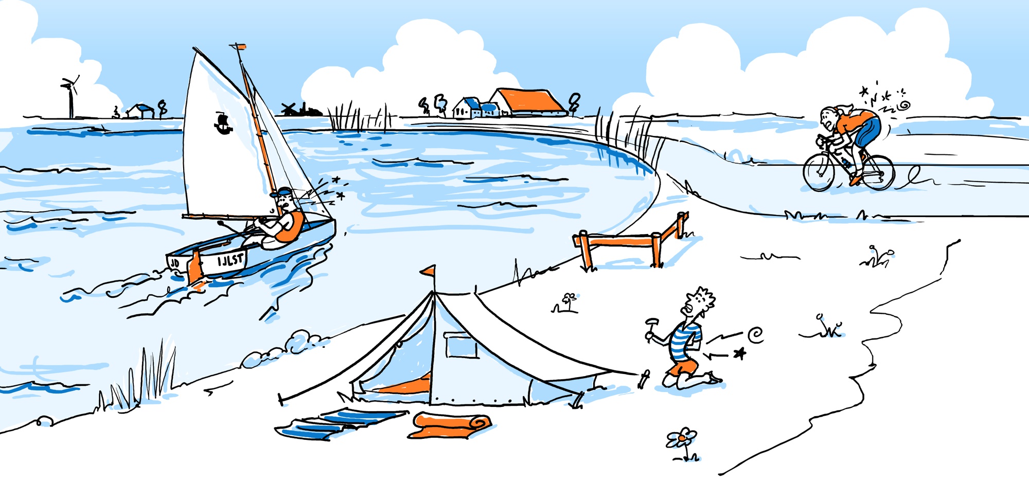 tekening-vakantie web